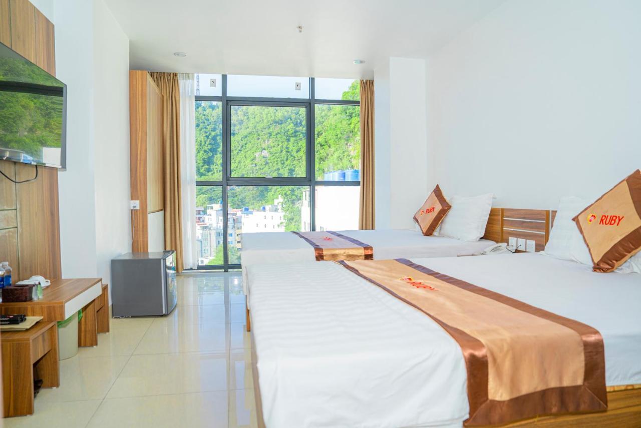 كات با Hong Quang Hotel المظهر الخارجي الصورة