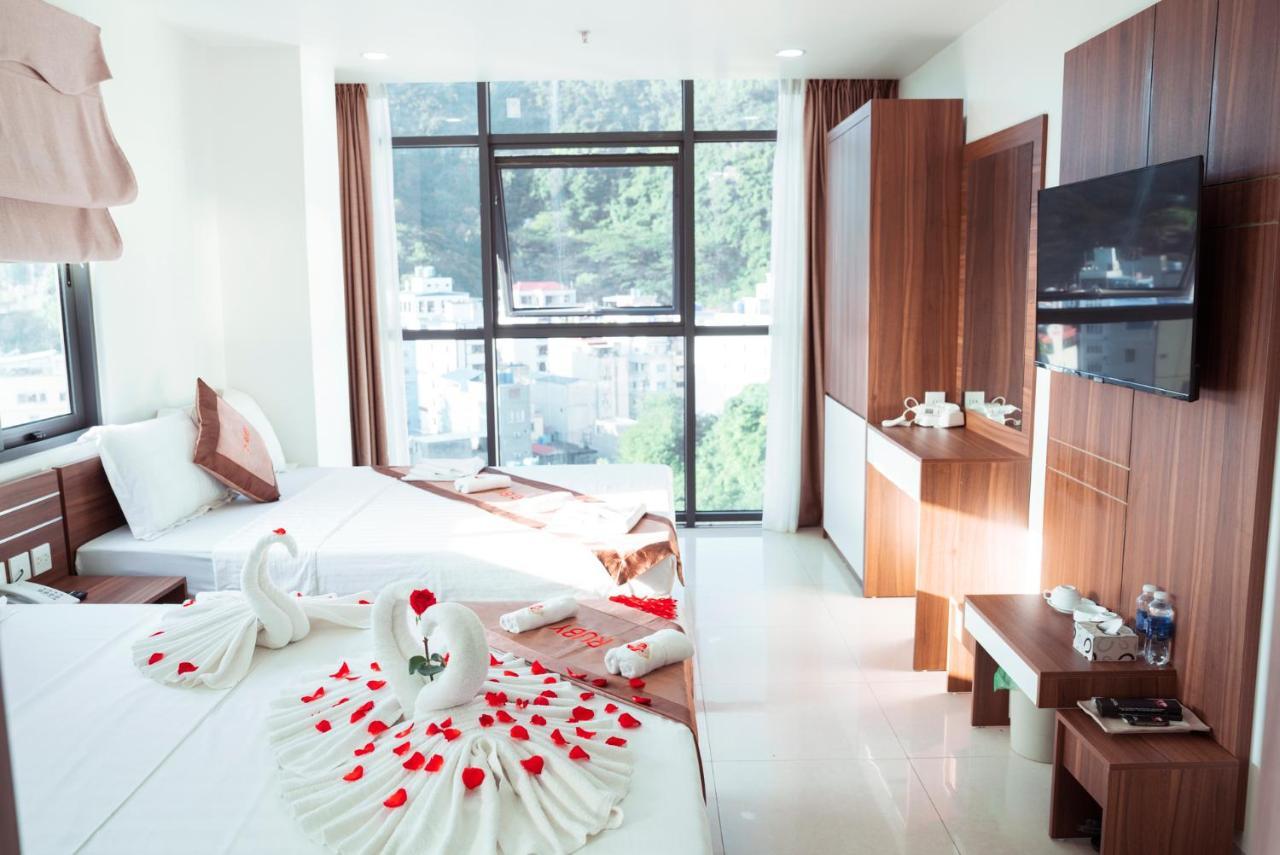 كات با Hong Quang Hotel المظهر الخارجي الصورة
