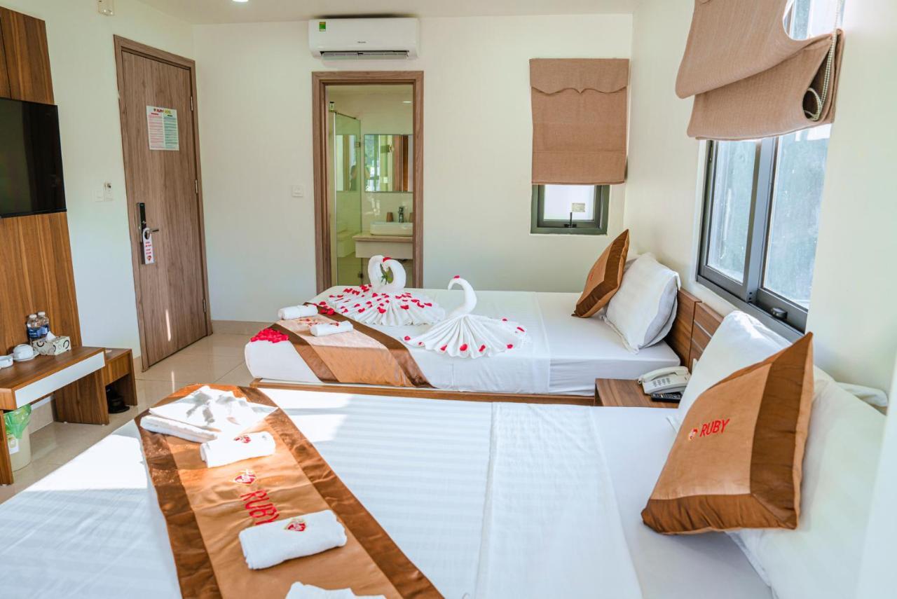 كات با Hong Quang Hotel المظهر الخارجي الصورة