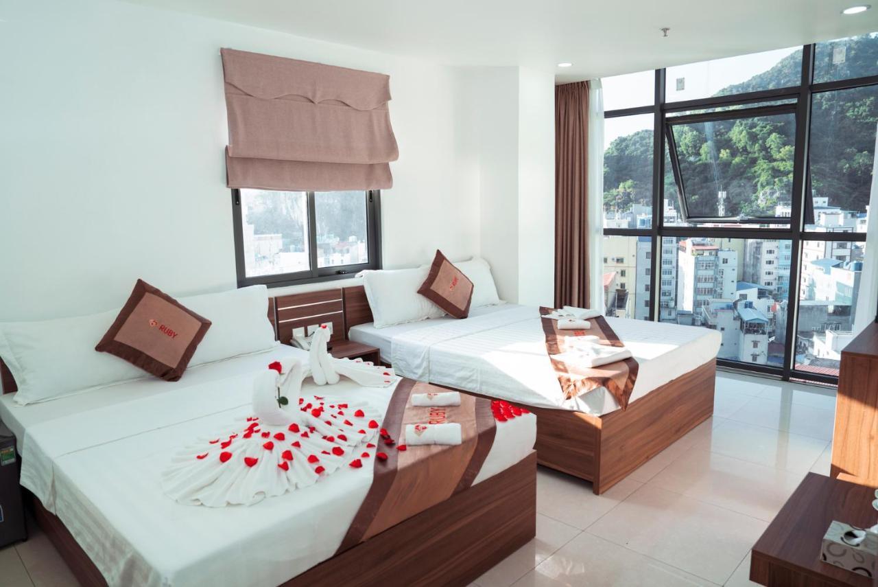 كات با Hong Quang Hotel المظهر الخارجي الصورة