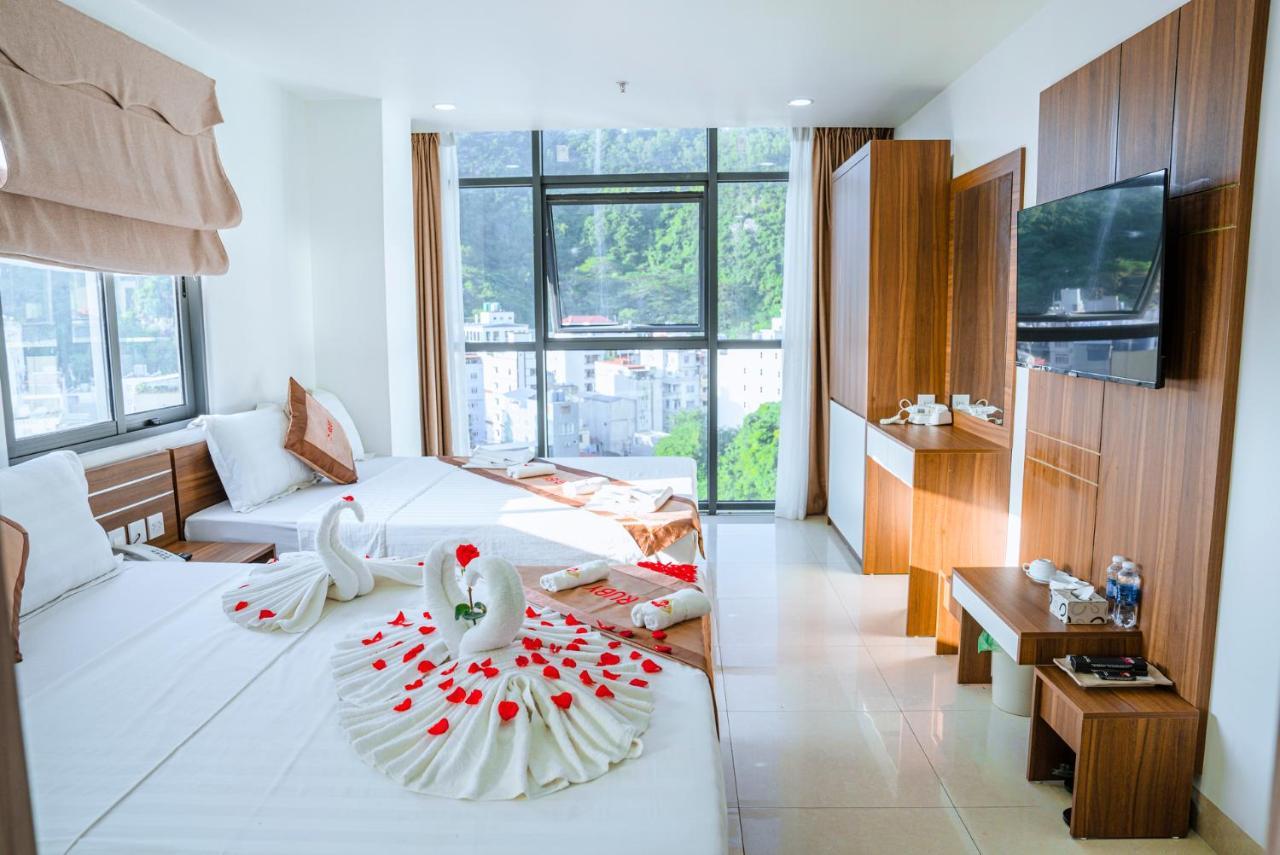 كات با Hong Quang Hotel المظهر الخارجي الصورة